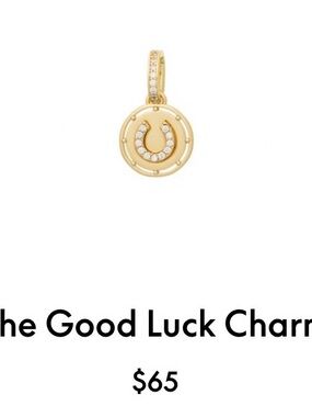 ROXANNE ASSOULIN The Good Luck Charm firm price firm price